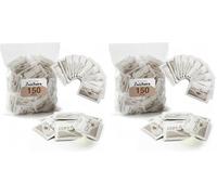 Coffisano 150 Bustine di Zucchero Bianco 4 gr, Monodose, Confezionate Singolarmente, Accessori per Caffè, Cappuccino, Tè, Bevande, Bar, Ufficio, Casa (Confezione da 2)