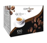 Coffisano Capsule Compatibili con A Modo Mio Miscela Palermo, Monodose di Caffè Espresso Italiano, Sapore Intenso e Struttura Corposa - Confezione da 100