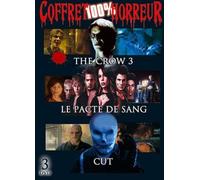 Coffret 100% horreur 3 films : the crow 3 ; le pacte du sang ; cut