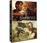 Coffret 2 films : es immortels ; le choc des titans