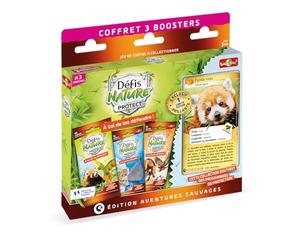 Coffret 3 boosters panda roux