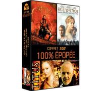 coffret 3 dvd 100% epopee : attila le hun / helene de troie / titus