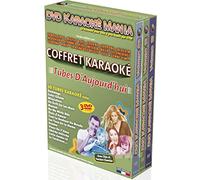 Coffret 3 DVD Karaoké Mania "Tubes D'Aujourd'hui"