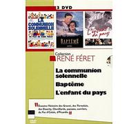 Coffret 3 DVD la communion solennelle, baptême, l'enfant du pays