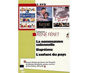 Coffret 3 DVD la communion solennelle, baptême, l'enfant du pays