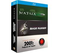 Coffret 3 Films : Matrix + Blade Runner + 2001 : L'odyssée De L'espace (Blu-ray)
