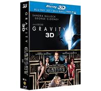Coffret 3D 2 films : gravity ; gatsby le magnifique