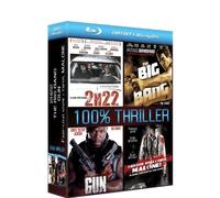 coffret 4 blu-ray disc 100% thriller : 2h22 / the big bang / gun / fai (Blu-ray)