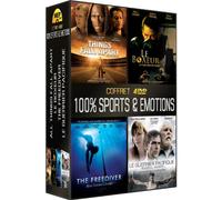 coffret 4 dvd 100% sports & emotions : all things fall apart / le boxeur / the freediver / le guerrier pacifique