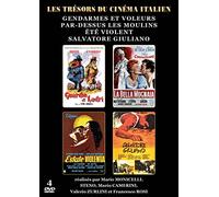 Coffret 4 DVD Les trésors du cinéma italien : Gendarmes et voleurs, Par-dessus les moulins, Eté violent, Salvatore Giuliano