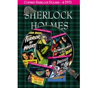 Coffret 4 DVD Sherlock Holmes : Sherlock Holmes et l'arme secrète - La Femme en Vert - Le Train de la Mort - Sherlock Holmes et la Clef