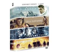 Coffret 4 films : ad astra + seul sur mars + prometheus + sunshine