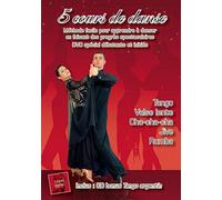 Coffret 5 DVD de cours de danse et CD bonus - Tango, valse lente, cha-cha-cha, jive, rumba + 1 CD Audio