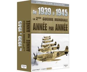 Coffret 7 DVD : De 1939 à 1945, la deuxieme guerre mondiale année par année