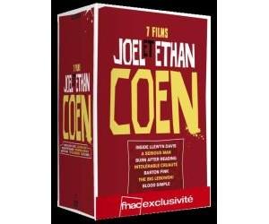 COFFRET 7 DVD JOEL ET ETHAN COEN -- INSIDE LLEWYN DAVIS -- A SERIOUS MAN -- BURN AFTER READING -- INTOLERABLE CRUAUTE -- BARTON FINK -- THE BIG LEBOWSKI -- BLOOD SIMPLE