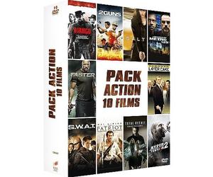 Coffret Action - 10 DVD Exclusivité PACK ACTION 10 FILMS