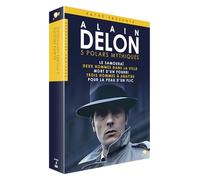 COFFRET ALAIN DELON - 5 POLARS MYTHIQUES - 5 DVD