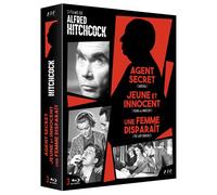 Coffret Alfred Hitchcock : Une Femme Disparait + Agent Secret + Jeune et Innocent
