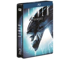Coffret alien, la quadrilogie : alien, le huitième passager ; aliens, le retour ; alien 3 ; alien, la résurrection
