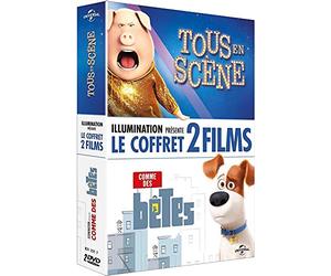 Coffret animation 2 films : tous en scène: comme des bêtes