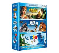 Coffret animation 3D : epic ; l'âge de glace 4 ; rio