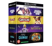 Coffret années 80 4 films : les goonies ; gremlins ; beetlejuic (4K UHD Blu-ray)