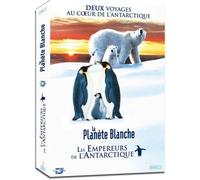 Coffret antarctique : la planète blanche ; les empereurs de l'antarctique