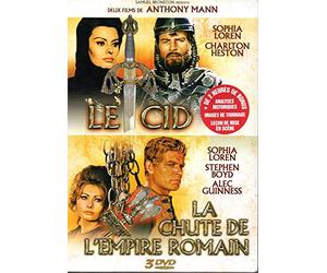Coffret Anthony Mann : La chute de l'empire romain + El Cid