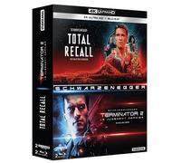 Coffret arnold schwarzenegger : terminator 2 + total recall 4k Ultra-HD