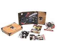 Coffret avec une jaquette réversible, un standee en bois de Chihiro et Hakuri, un triptyque avec fermeture aimantée et dorure, et 2 ex-libris exclusifs