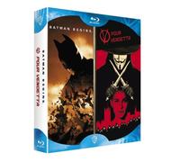 Coffret batman begins ; V pour vendetta