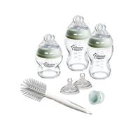 Coffret biberons - TOMMEE TIPPEE - NATURAL START - En verre - Biberons anti-colique 150 ml / 250 ml - Tétines a débit moyen