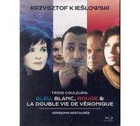 Coffret Blu Ray Kieslowski - 4 Films - Bleu, Blanc, Rouge & La Double (Blu-ray)