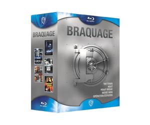 Coffret braquage : the town; heat ; point break ; inside man ; opération espadon