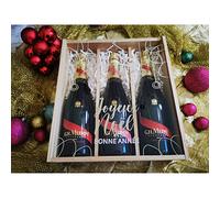 Coffret Cadeau Champagne Mumm Cordon rouge / 3 Brut/Sapin