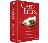 Coffret capes et épées : cartouche ; le capitaine fracasse; les trois mousquetaires ; on l'appelait milady