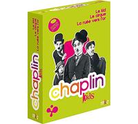 Coffret chaplin kids : the kid ; le cirque ; la ruée vers l'or