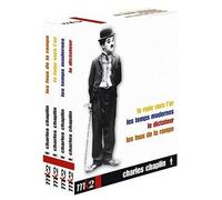Coffret chaplin : le dictateur ; les temps modernes ; la ruee vers l'or ; les feux de la rampe