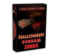 Coffret classiques horreur : scream ; zombie ; halloween