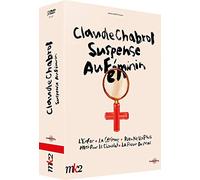 Coffret Claude Chabrol-Suspense au féminin : l'enfer + La Cérémonie + Rien ne va Plus + Merci pour Le Chocolat + La Fleur du Mal