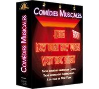Coffret comedies musicales broadway : west side story ; hair ; new york, new york