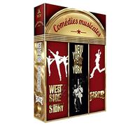 Coffret comedies musicales : west side story ; hair ; new york new york
