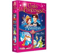 Coffret contes de princesse : anastasia ; ling et tao ; poucelina