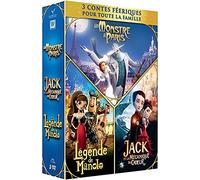 Coffret contes féeriques 3 films : un monstre à paris ; la légende de manolo ; jack et la mécanique du coeur