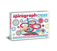 Silverlit SPIROGRAPH Cyclex - Tempo libero creativo - Creazione di spirali all'infinito con le ruote rotanti! - 1 forma, 6 pennarelli colorati, 1 guida alla realizzazione e 20 fogli da disegno. - Da 5