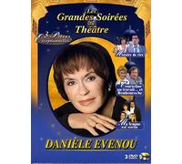 Coffret daniele evenou - 3 dvd les grandes soirees du theatre