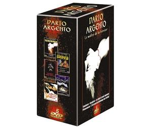 Coffret dario argento : phenomena / tenebres / suspiria / le chat a 9 queues / l'oiseau au plumage de cristal