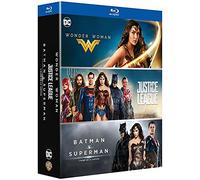 Coffret dc comics 3 films : justice league ; wonder woman ; batman V superman, l'aube de la justice