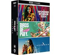 Coffret dc universe : birds of prey et la fantabuleuse histoire de harley quinn + aquaman + wonder woman 1984 4k Ultra-HD