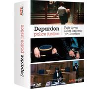 Coffret depardon police justice 3 films : faits divers ; délits flagrants ; 10e chambre